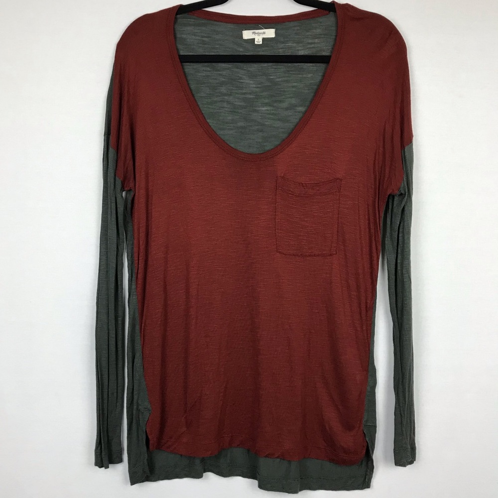 MADEWELL // Two-Toned Long Sleeve